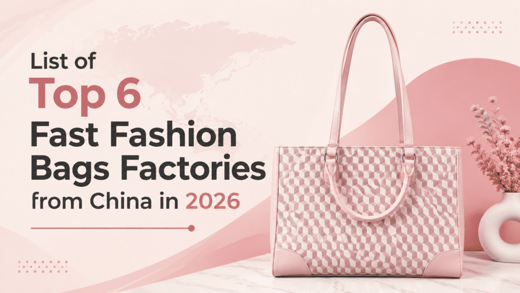 List of Top 6 Fast Fashion Bags Factories from China