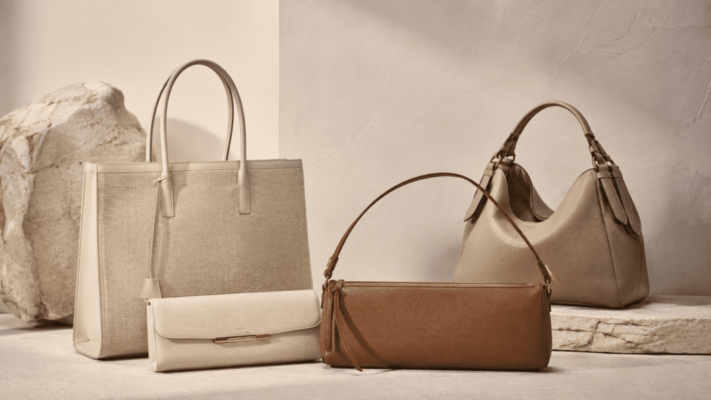 Spring Summer 2027 bag trends early forecast featuring flat totes, east-west bags and soft handbag shapes