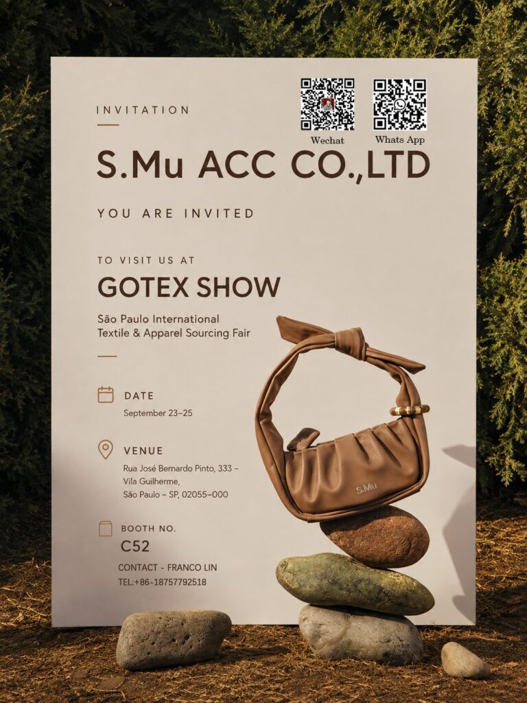 S.MU ACCESSORY invitation to GOTEX Show 2026 in São Paulo at Booth C52